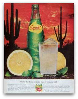 Squirt advertisement. 1960's.