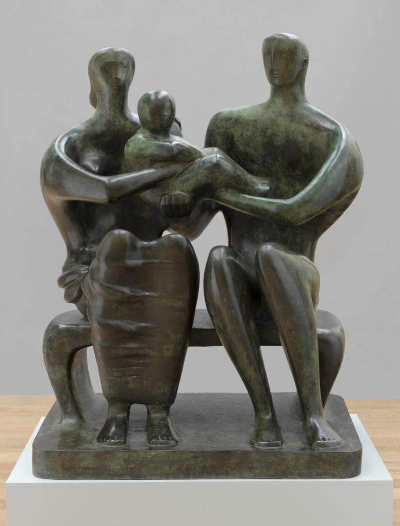 Henry Moore OM, CH 1898–1986 Family Group 1949, cast 1950–1 Bronze